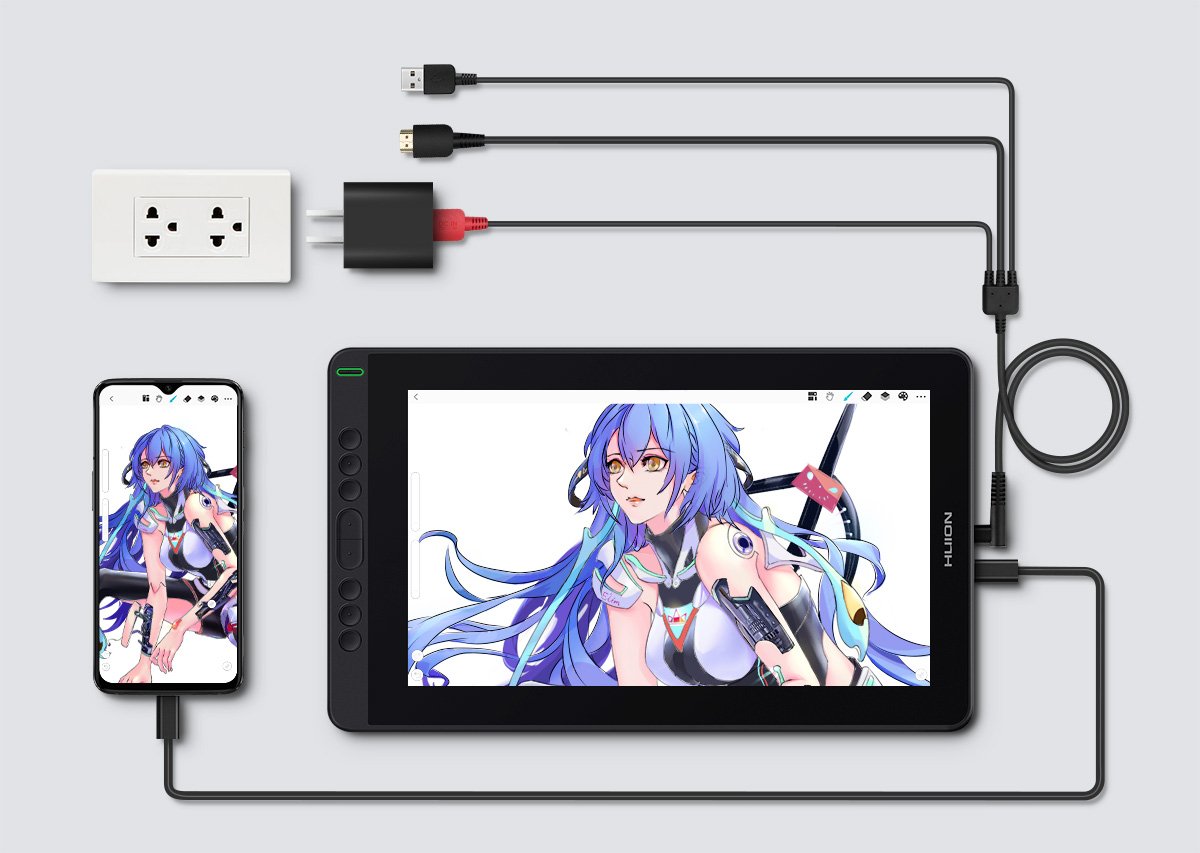 Does Huion work with Android devices?